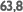 63,8