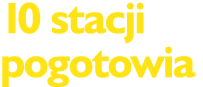 10 stacji pogotowia