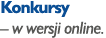 Konkursy   w wersji online  