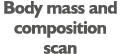 Body mass and composition scan