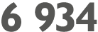 6 934