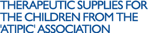 Therapeutic supplies for the children from the 'Atipic' Association 