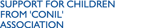 Support for children from 'CONIL' Association