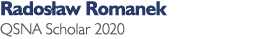 Radosław Romanek QSNA Scholar 2020