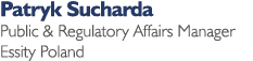 Patryk Sucharda Public & Regulatory Affairs Manager Essity Poland