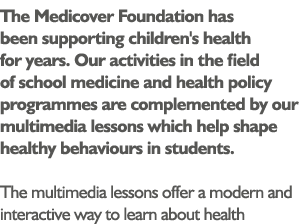 The Medicover Foundation has been supporting children's health for years  Our activities in the field of school medic   