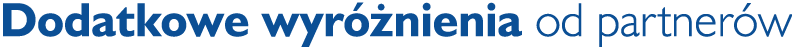 Dodatkowe wyr nienia od partner w