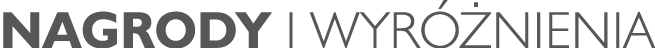 NAGRODY i wyr nienia
