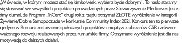 „W wiecie, w kt rym mo esz sta  si  kimkolwiek, wybierz bycie dobrym”. To has o staramy si  stosowa  we wszystkich p...