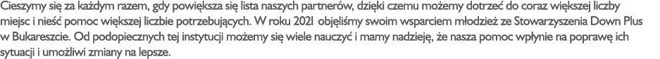 Cieszymy si za ka dym razem, gdy powi ksza si  lista naszych partner w, dzi ki czemu mo emy dotrze  do coraz wi ksze...