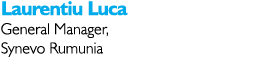 Laurentiu Luca General Manager, Synevo Rumunia
