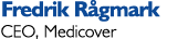 Fredrik R gmark CEO, Medicover