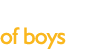 41,7% of boys 