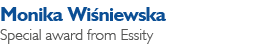 Monika Wi niewska Special award from Essity