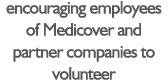 encouraging employees of Medicover and partner companies to volunteer