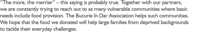 “The more, the merrier” – this saying is probably true. Together with our partners, we are constantly trying to reach...