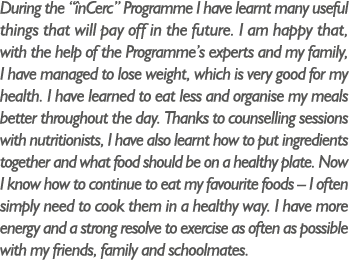 During the “ nCerc” Programme I have learnt many useful things that will pay off in the future. I am happy that, with...