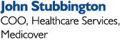 John Stubbington COO, Healthcare Services, Medicover