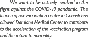 We want to be actively involved in the fight against the COVID-19 pandemic. The launch of our vaccination centre in G...